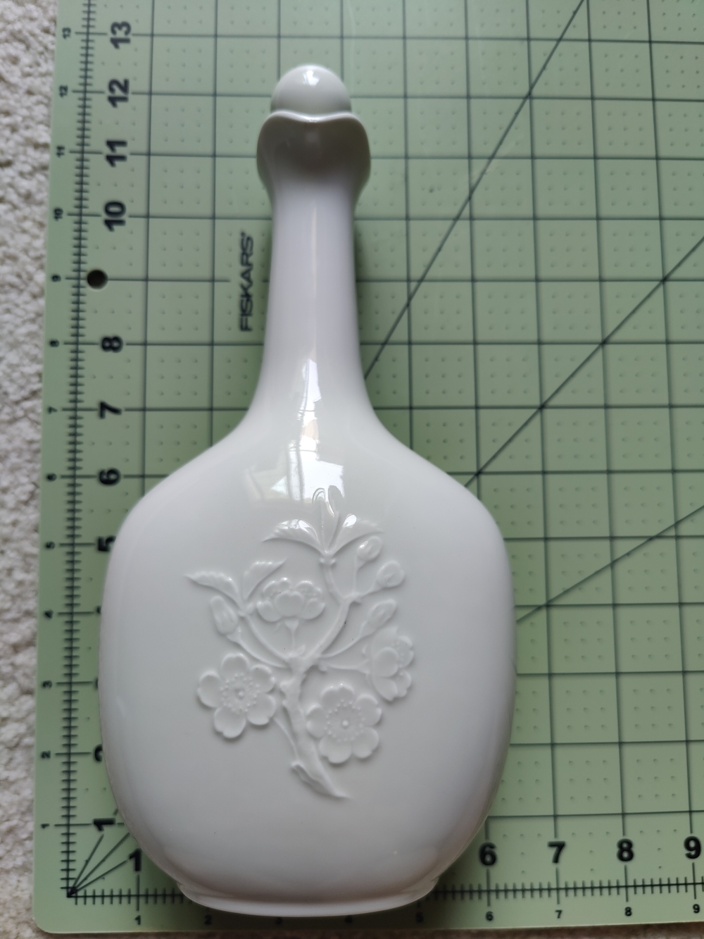 Royal Copenhagen Blanc de Chine Flask Decanter